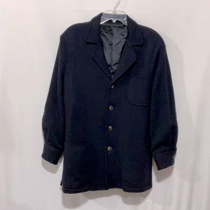 CASHMERE jacket blazer NEIMAN Marcus by NIGEL’S button front pockets part lined